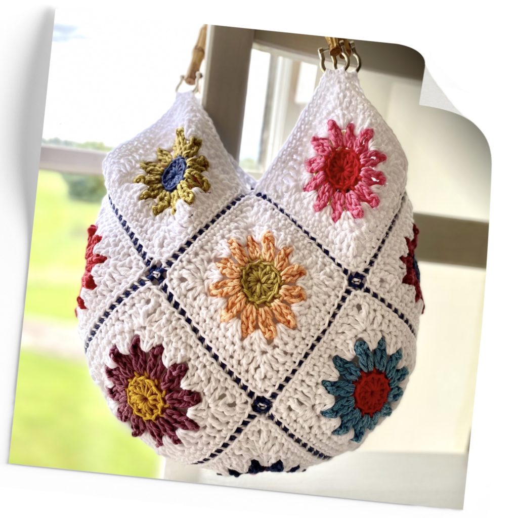 Flashy Flower Bag | p.s. I crochet...